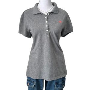 Aeropostale grey polo shirt classic logo